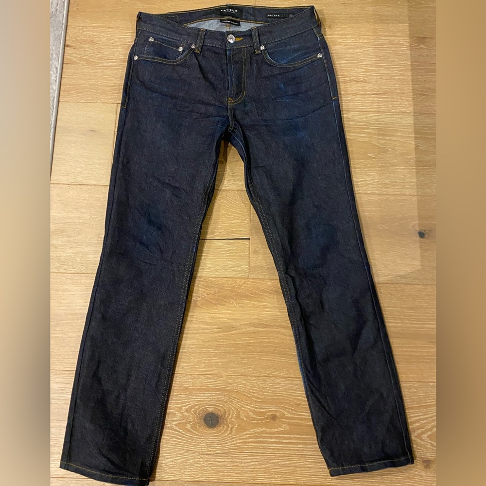 30x30 Pacsun Slim Fit Raw Denim Jeans